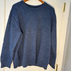 LL Bean | Mens XXL Cotton crew neck sweater | Navy
